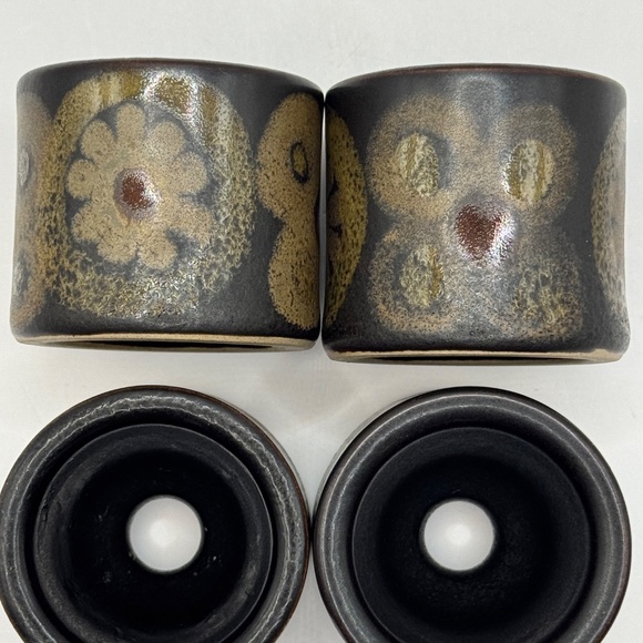 Denby Arabesque Egg Cups Set of 4. - Picture 6 of 13